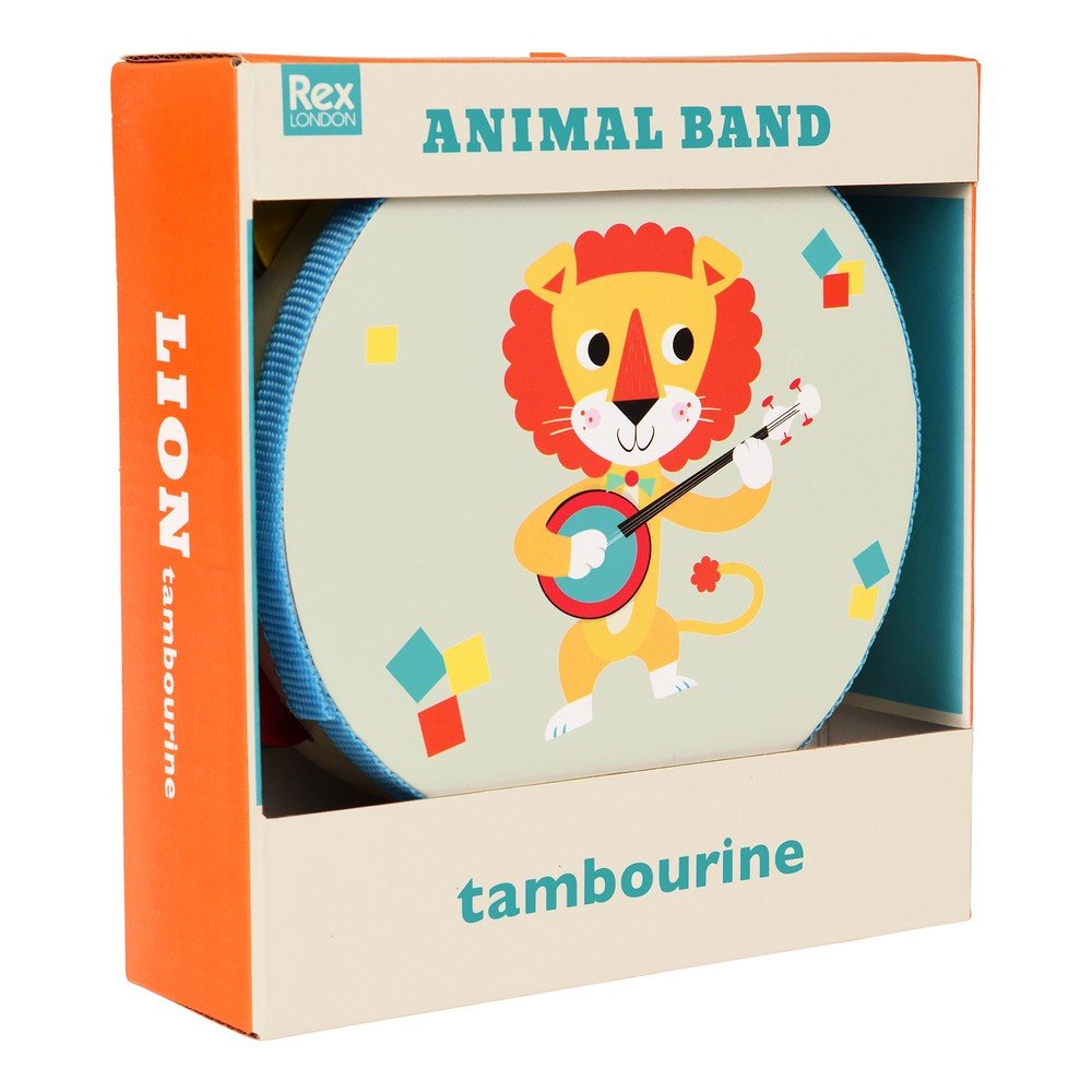 Glasbena igrača Tambourine Animal Band