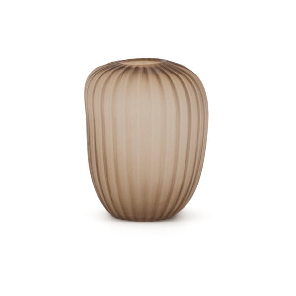 Bež steklena vaza (višina 27 cm) Lumia – Kave Home-image-4