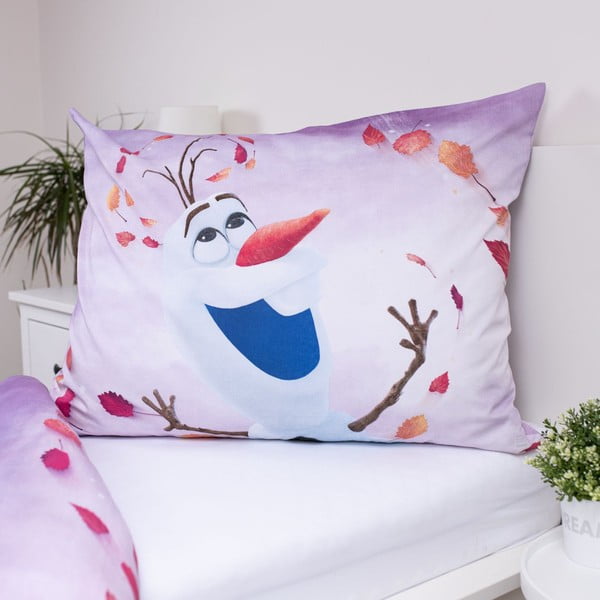 Enojna bombažna otroška posteljnina 140x200 cm Frozen "Sky" – Jerry Fabrics-image-3