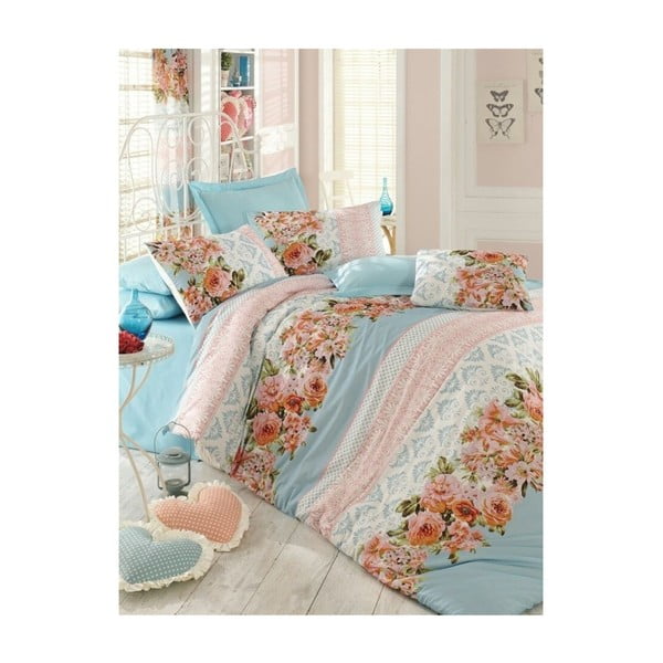 Posteljno perilo za eno posteljo Rose, 160 x 220 cm