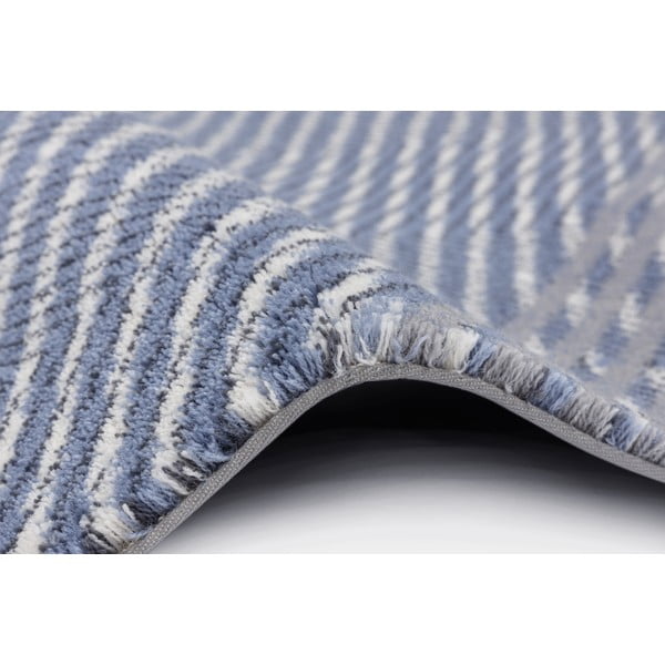 Svetlo modra volnena preproga 160x240 cm Mesh – Agnella-image-2