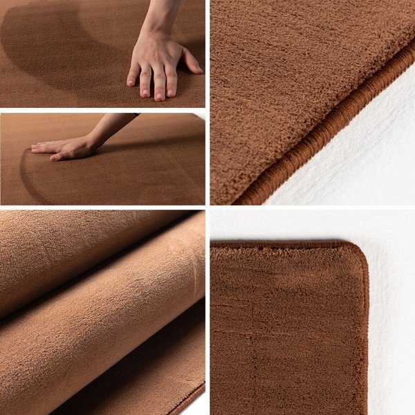 Rjava pralna preproga 60x110 cm Sky – Ayyildiz Carpets-image-3