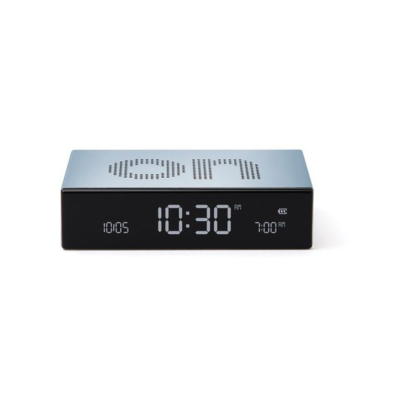 Digitalna namizna budilka Flip Premium – Lexon