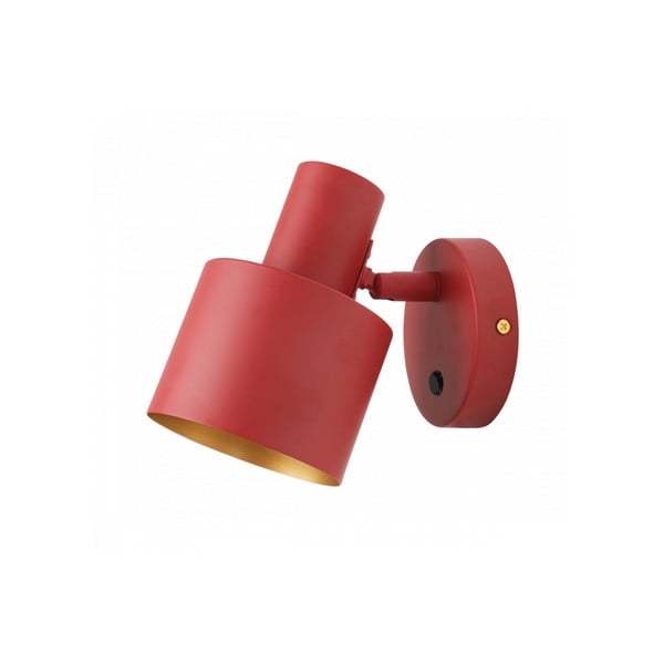 Rdeča stenska svetilka ø 10 cm Selvia II – GTV
