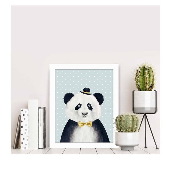 Dekorativna slika Panda, 28,5 x 23,5 cm-image-1