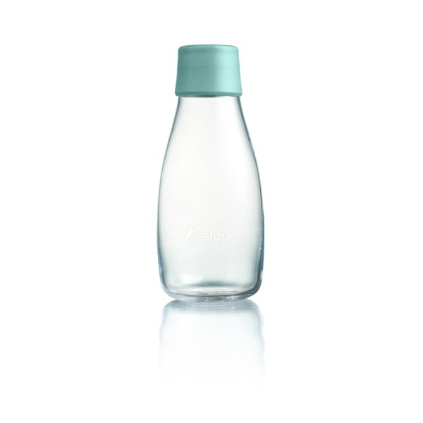 Steklenica s turkiznim pokrovom z doživljenjsko garancijo ReTap, 300 ml