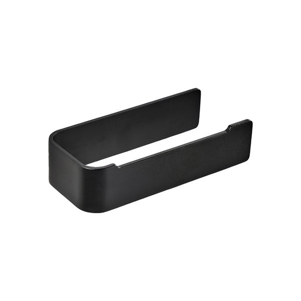 Črno kovinsko stensko držalo za toaletni papir Ume – Zone-image-2