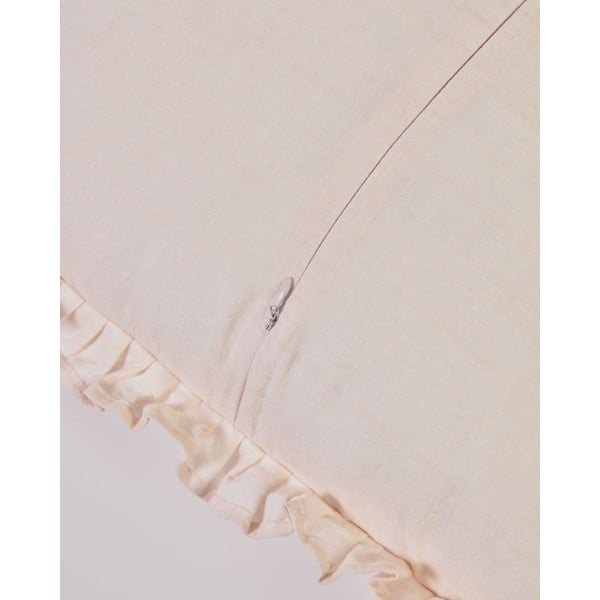 Prevleka za blazino iz mešanice lana 45x45 cm Nacha – Kave Home-image-2