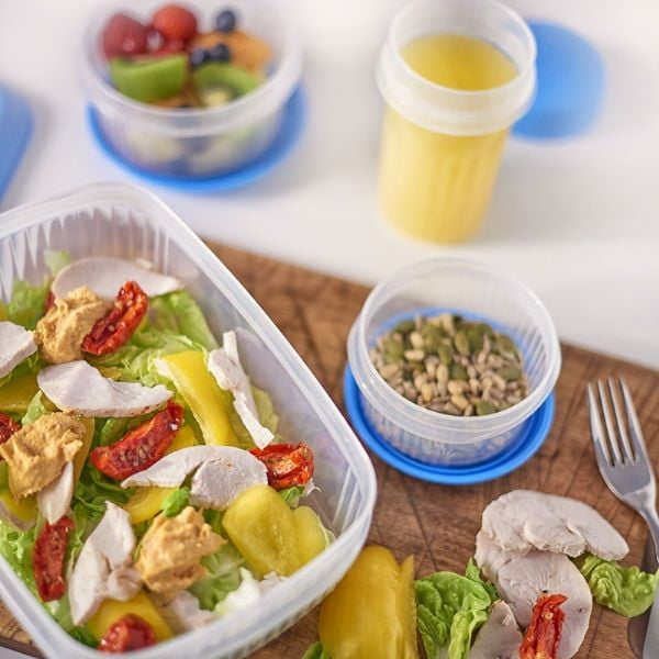 Posoda za hrano s pokrovom Addis Seal Tight Round Foodsaver, 500 ml-image-1