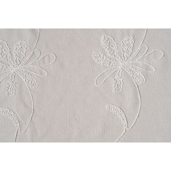 Kremno bela prosojna zavesa 140x245 cm Hazel – Mendola Fabrics-image-3