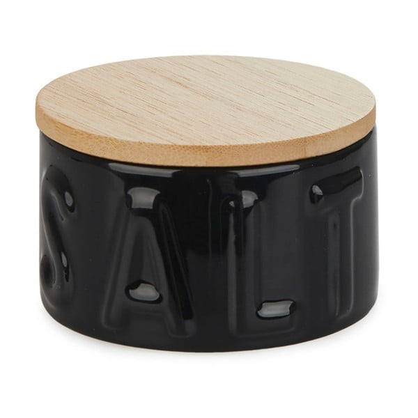 Črna keramična škatla za sol Balvi-image-2