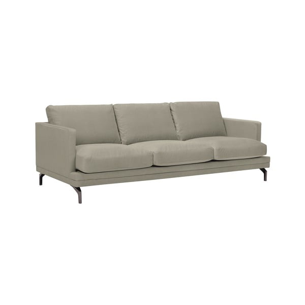 Bež kavč z naslonom za noge v črni barvi Windsor & Co Sofas Jupiter-image-1