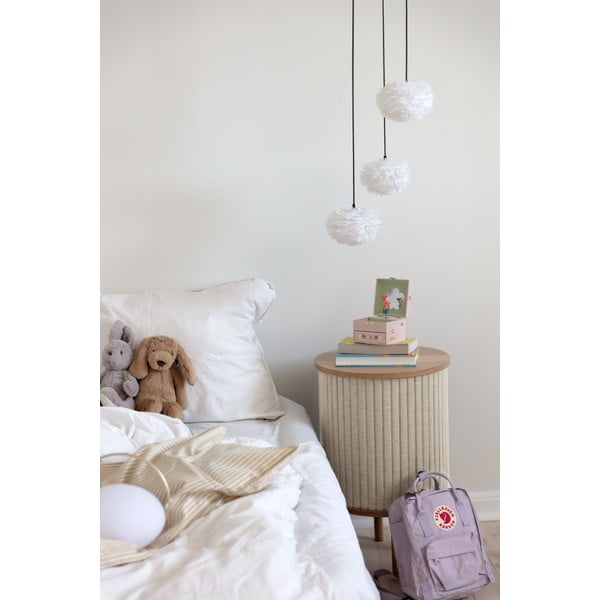 Okrogla stranska mizica iz masivnega hrasta ø 38 cm Audacious – UMAGE-image-4