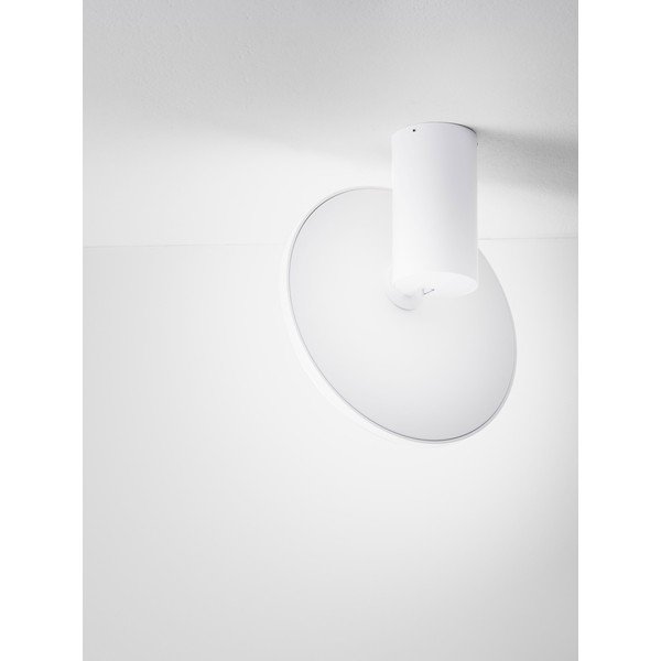 Mat bela aluminijasta LED stropna svetilka z upogljivo konstrukcijo Ekei – Nova Luce-image-1