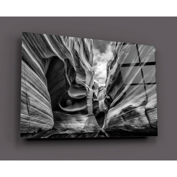 Steklena slika Insigne Black and White-image-2