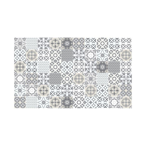 Komplet 60 stenskih nalepk Ambiance Artistic Shade of Gray, 10 x 10 cm-image-2