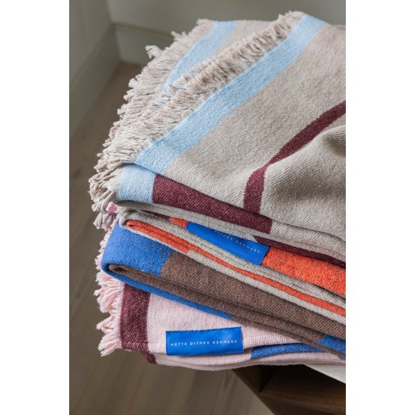 Bež odeja 130x175 cm Studio – Mette Ditmer Denmark-image-4