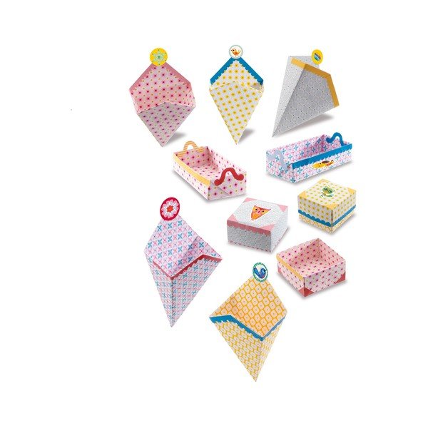 Origami sestavljanke Djeco Boxes