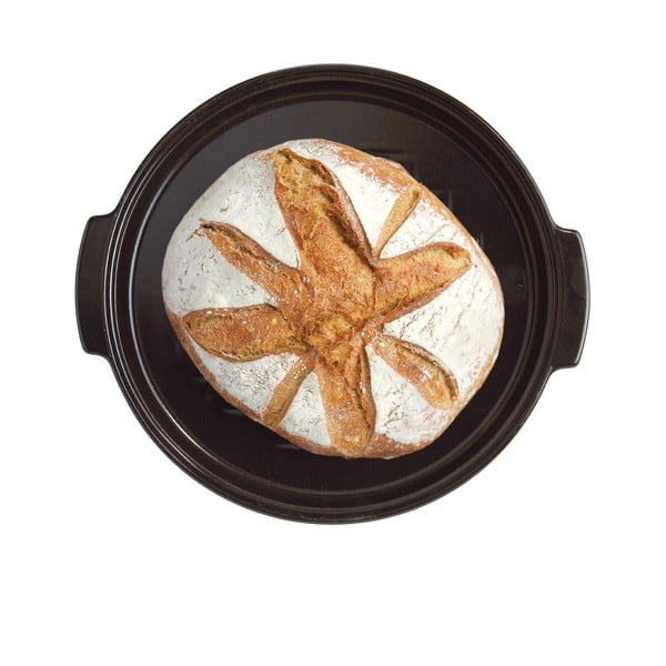 Črn keramičen model za kruh Emile Henry, ⌀ 29,5 cm-image-2