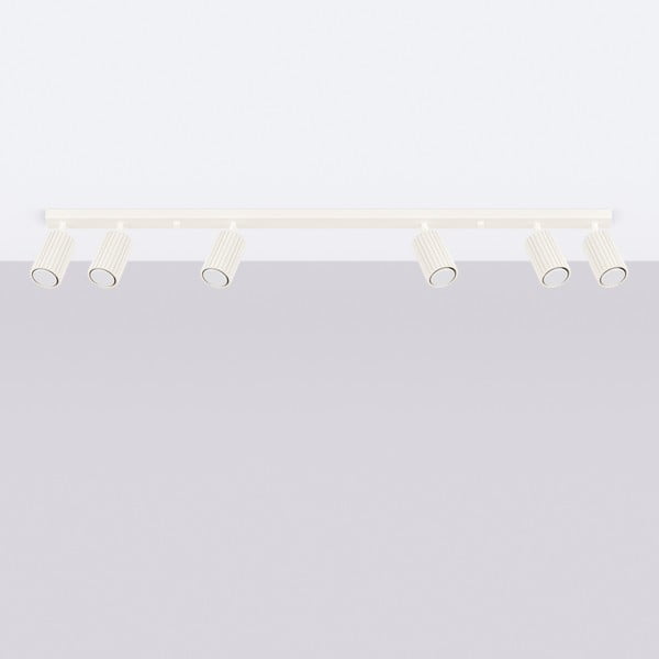 Kremno belo točkovno svetilo 6,5x117 cm Gleam – Sollux-image-3