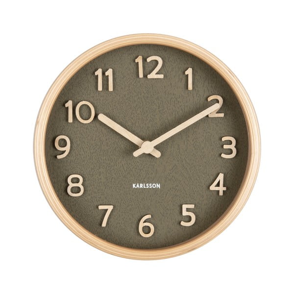 Namizna ura ø 18 cm Pure – Karlsson-image-1