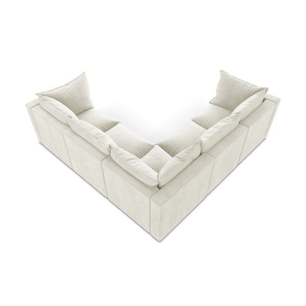 Bež kotna sedežna garnitura Manao – Makamii-image-3