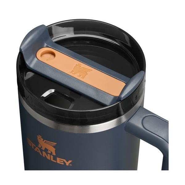 Temno modra termovka s slamico iz nerjavečega jekla 1,18 l Quencher H2.0 FlowState Tumbler Twilight – Stanley-image-3