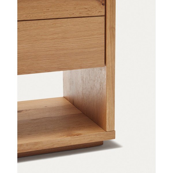 Omarica v hrastovem dekorju 100x163,5 cm Alguema – Kave Home-image-4