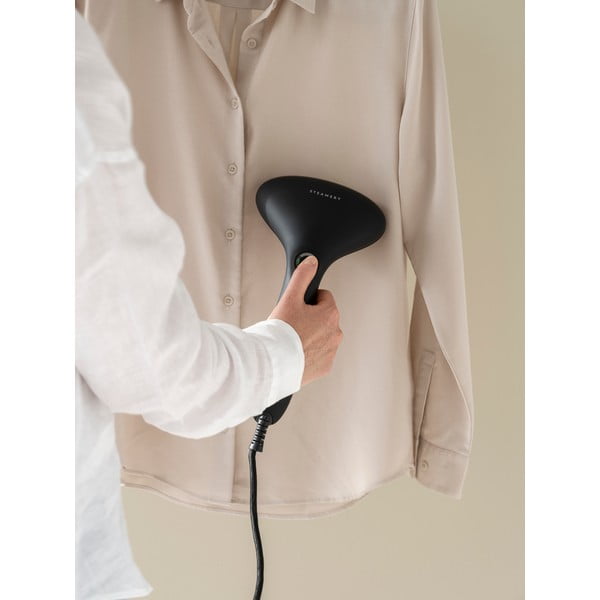 Črn parni likalnik za oblačila Cirrus 2 – Steamery-image-3