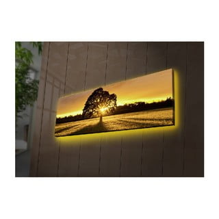 Osvetljena slika Wallity Tree, 90 x 30 cm