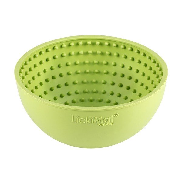 Posoda za lizanje Wobble Light Green - LickiMat-image-1