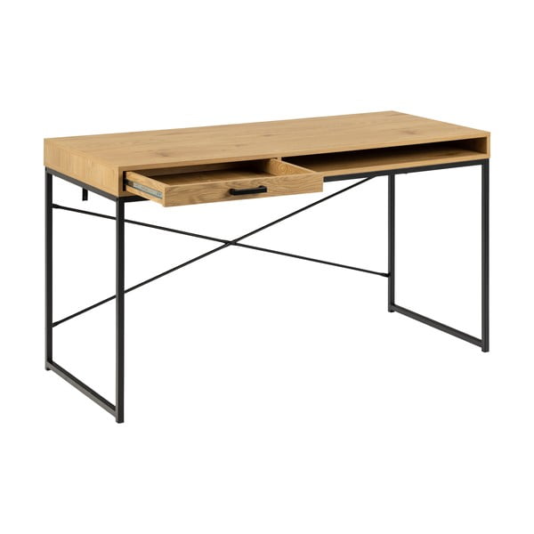 Pisalna miza 58x140 cm Seaford - Actona-image-2