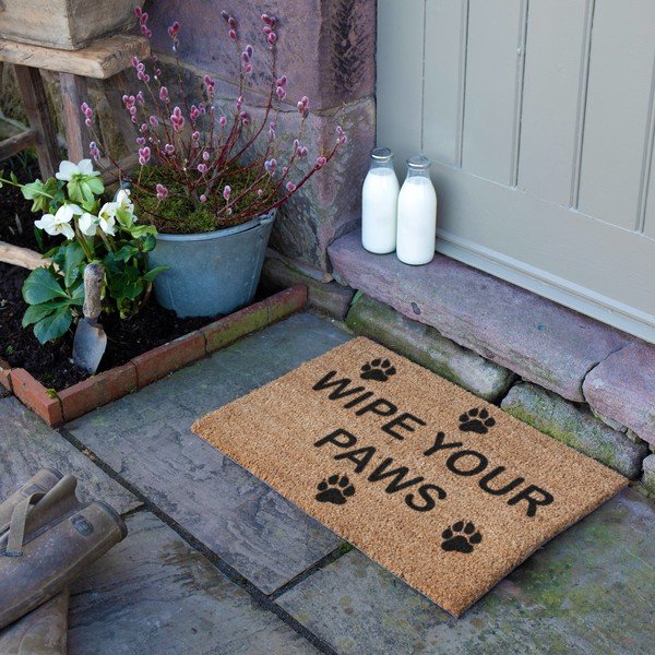 Predpražnik iz kokosovih vlaken 40x60 cm Wipe Your Paws – Artsy Doormats-image-3