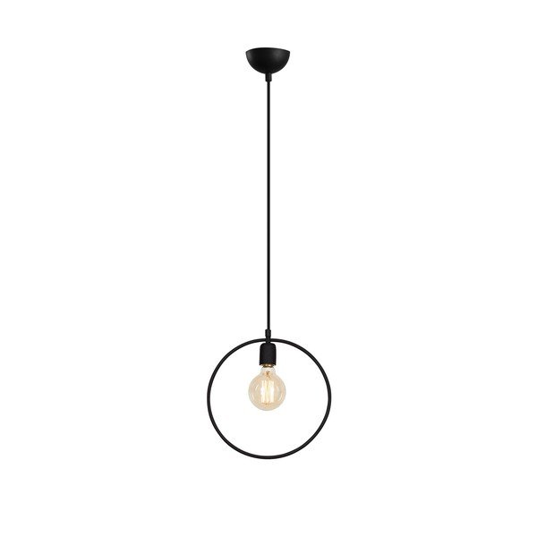 Črna viseča svetilka Geonni – Opviq lights-image-2