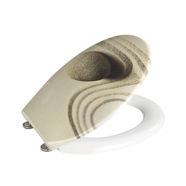 WC deska Wenko Sand And Stone, 45 x 37,5 cm-image-1
