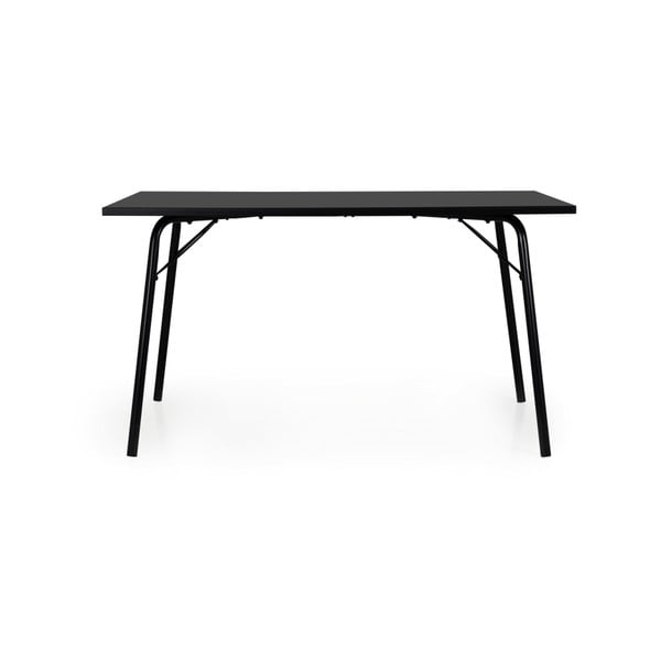 Antracitno siva jedilna miza Tenzo Daxx, 80 x 140 cm
