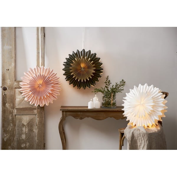 Roza božična svetlobna dekoracija ø 50 cm Crystal - Star Trading-image-1