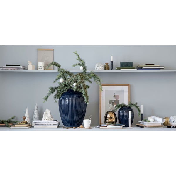 Svečnik iz bele keramike Kähler Design Hammershoi, višina 12 cm-image-3