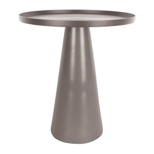 Siva kovinska mizica Leitmotiv Force, višina 48,5 cm