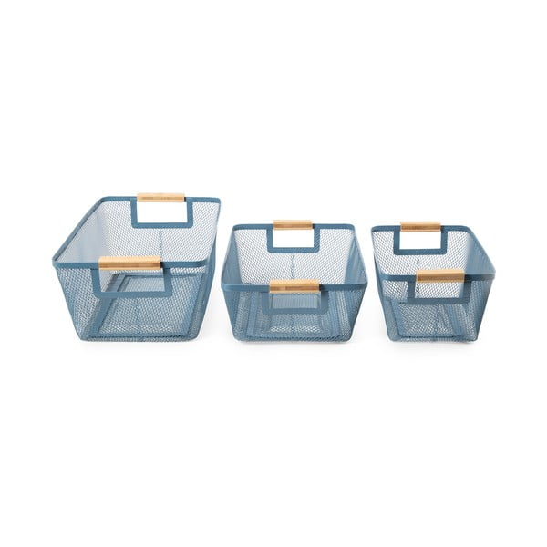 Žične kovinske košare v kompletu 3 ks – Compactor-image-3