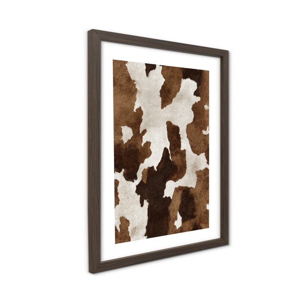 Tiskana slika z okvirjem 30x40 cm Cowhide – Styler-image-3