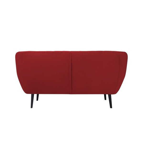 Rdeča žametna zofa Mazzini Sofas Toscane, 158 cm-image-4