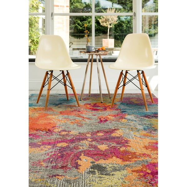 Rdeča preproga 150x80 cm Colores Cloud - Asiatic Carpets-image-1