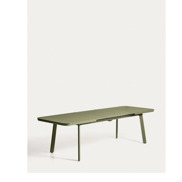 Kovinska vrtna miza 100x220 cm Izola – Kave Home