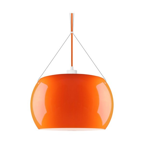 Oranžna sijajna viseča svetilka Sotto Luce MOMO-image-2