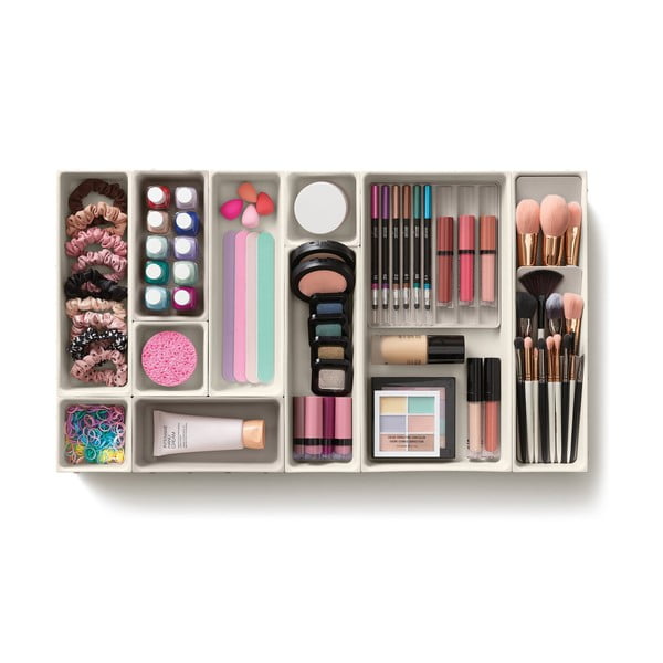 Bež kopalniški organizatorji v kompletu 12 ks Viva – Joseph Joseph-image-4