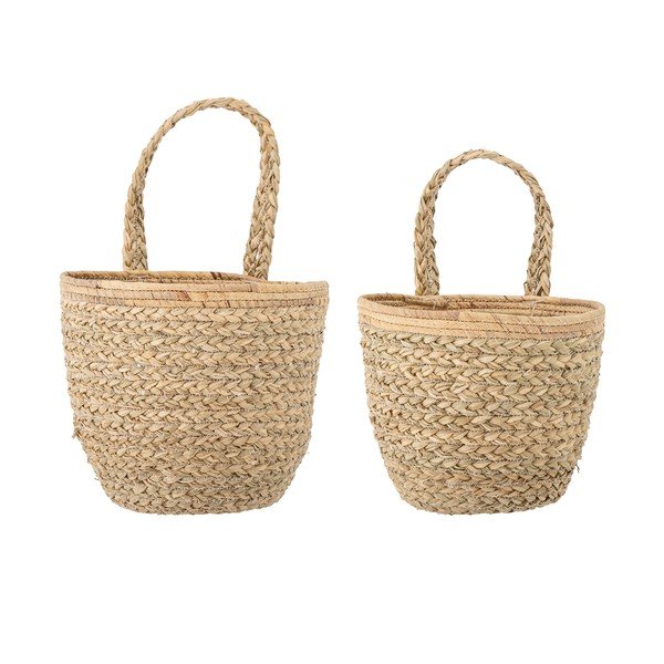 Košare v kompletu 2 ks iz morske trave ø 26x41 cm Amia – Bloomingville-image-2
