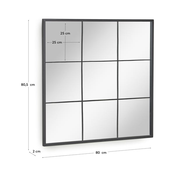 Stensko ogledalo Kave Home Ulrica, 80 x 80 cm-image-4