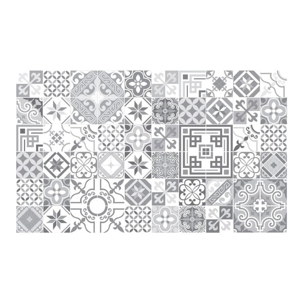 Komplet 60 dekorativnih stenskih nalepk Ambiance Shades of Grey, 15 x 15 cm-image-2