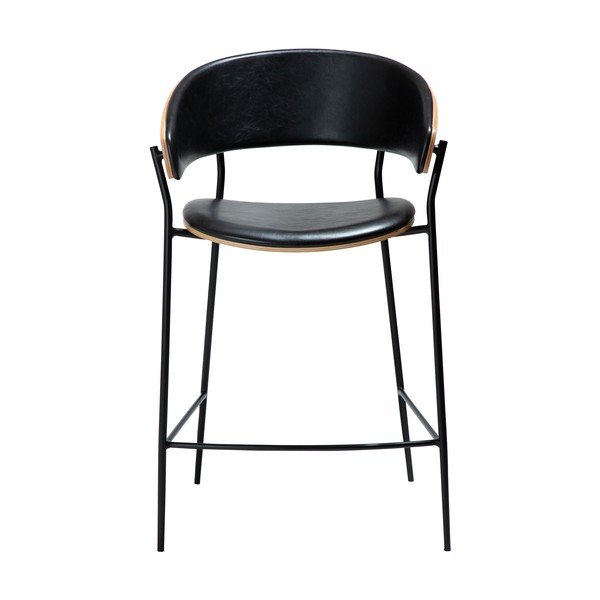 Črn barski stol (višina sedeža 63,5 cm) Crib – DAN-FORM Denmark-image-1